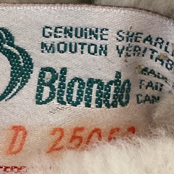 Vintage Blondo Waterproof Leather Sheep Fur Lined Hiking Moto Boots size 6 - Picture 12 of 12